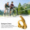 VIARON 34.9mm Collier de tige de selle à serrage rapide doré 8