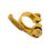 VIARON 34.9mm Collier de tige de selle à serrage rapide doré 3