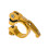 VIARON 34.9mm Collier de tige de selle à serrage rapide doré 9
