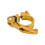 VIARON 34.9mm Collier de tige de selle à serrage rapide doré 12
