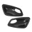 2 pezzi in stile CF per la rifinitura della bocca della porta E90 2005-2012 2