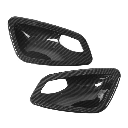 2 pezzi in stile CF per la rifinitura della bocca della porta E90 2005-2012 1