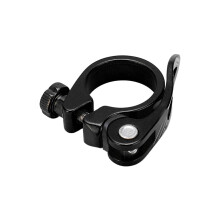 MTB & bici da strada collare reggisella 31,8 mm sgancio rapido alluminio nero durevole