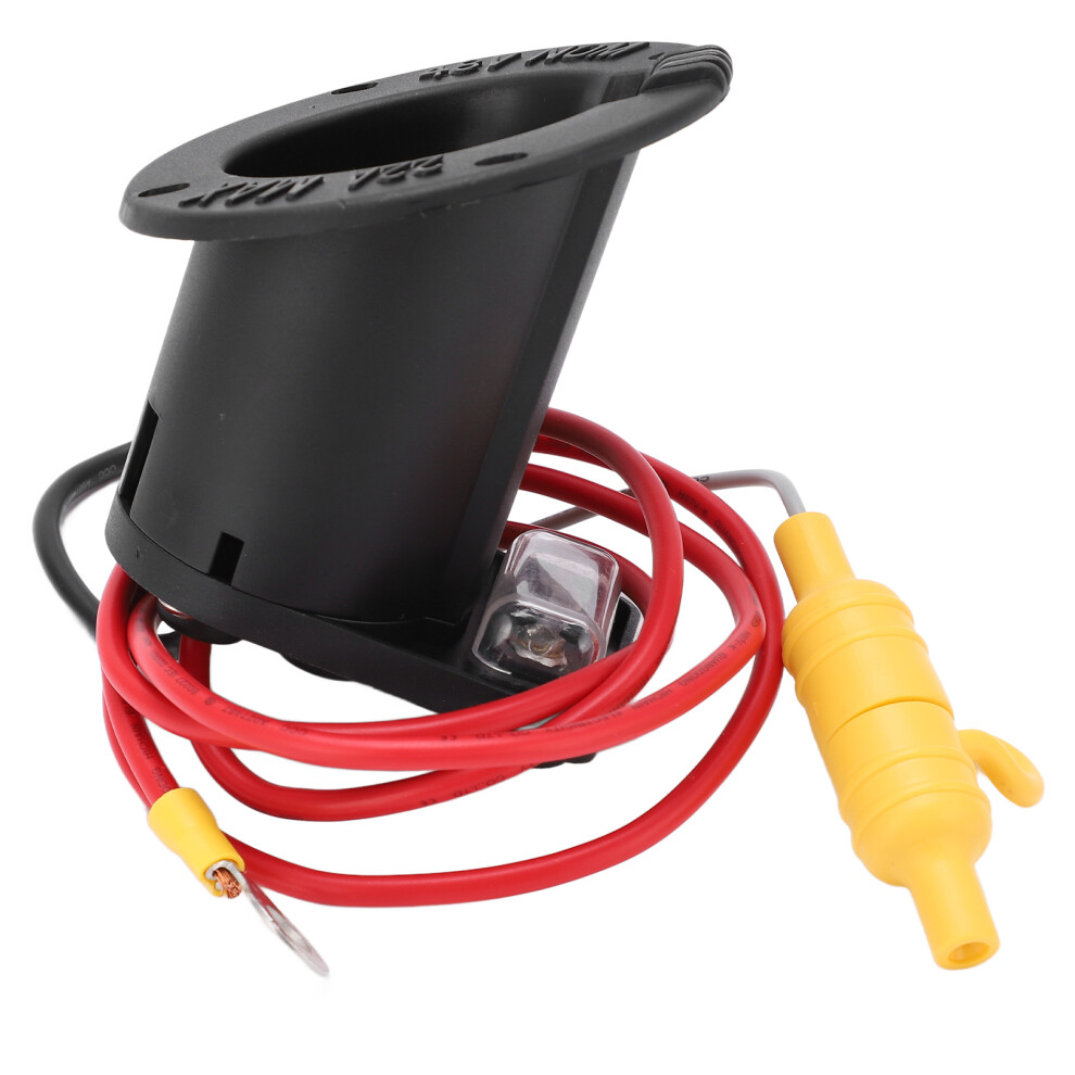 Dc 48 Volt Powerdrive Charger Fuse Receptacle Charging Socket 101802101 Replacement For Club Car Ds Models 2000ÂUp 5001322151604
