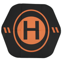 50 cm tapis d'atterrissage pour drone 420 g orange/noir