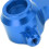 2 pezzi blocco sterzo 1/10 in alluminio blu per Senton 12