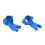 2 pezzi blocco sterzo 1/10 in alluminio blu per Senton 11