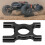 Bracci anteriori in alluminio per KRATON 1/8 6S Nero 13