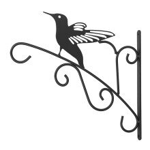 Portapiante da giardino in ferro decorativo per fiori, lanterne e mangiatoie per uccelli
