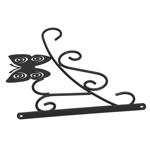 Supporto per piante appese nero 29x25x1,5 cm, 322 g 2
