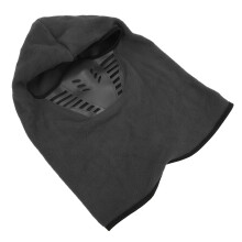 Grigio scuro taglia unica copertura per il viso 61 g silicone+rete