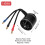 D3542EVO motore brushless 1400KV 35x42mm nero 8