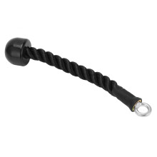 Corde triceps avec surface antidérapante en caoutchouc corde d'entraînement robuste pour usage en salle de sport