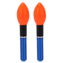 CR322 2 pezzi galleggianti LED da pesca luminosi 18 mAh Blu 5 g