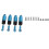 Blu MN 1/16 Ammortizzatore 66mm/60mm 39 g 4 pezzi 11