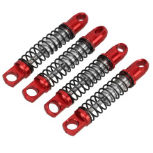 Ammortizzatori per auto RC, set da 4 pezzi in metallo, anteriori e posteriori, per WPL D12 1/10, componenti di upgrade