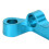 2 pezzi 9g blu TT02 1/10 44x13mm supporto braccio 7