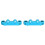 2 pezzi 9g blu TT02 1/10 44x13mm supporto braccio 8