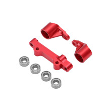 Kit de direction en aluminium pour Mini-T 1/18 2WD 2.0 Rouge 6 g