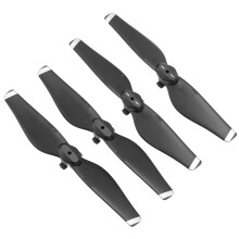 4 pezzi di pale di elica per drone per sostituzione a basso rumore compatibile con DJI Spark bordo bianco