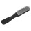 Spazzola per capelli classica a 9 file 20x3x3 cm nera 1 pezzo 15