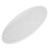 Cherche-centre rond en acrylique de 30 cm avec échelles transparentes 15