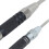 2 pezzi punzone di centraggio automatico 128/152mm 4/6mm Nero-Argento 9