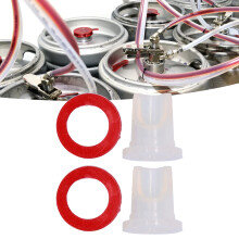 Kit de soupape anti-retour et rondelles en silicone pour fût de type D