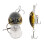 Mini leurre de pêche 2# ABS leurre micro réaliste 6,2 cm 5