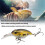 Mini leurre de pêche 2# ABS leurre micro réaliste 6,2 cm 9