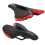 Sella da mountain bike impermeabile Nero/Rosso 5