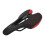 Sella da mountain bike impermeabile Nero/Rosso 2