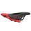 Sella da mountain bike impermeabile Nero/Rosso 15