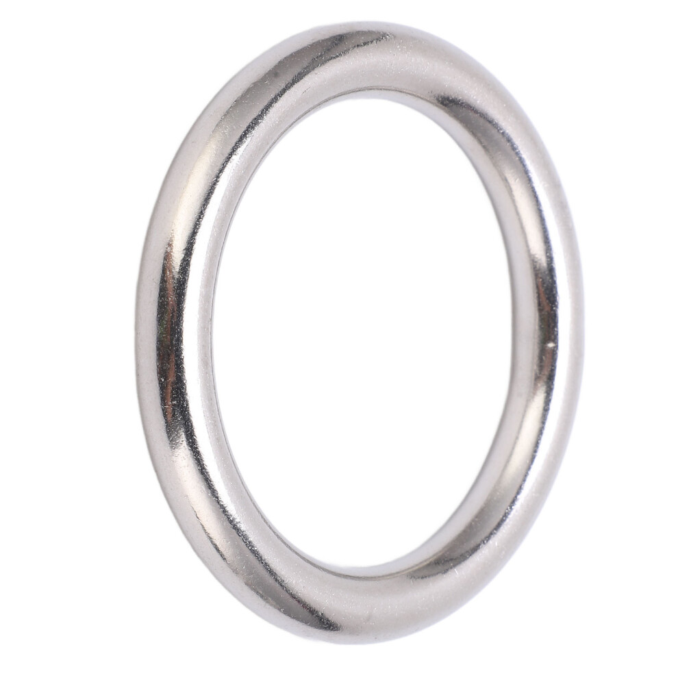 Welded O Ring Stainless Steel Welded Round Ring For Navigation Diving Hammocks And Bags10x60mm 4951322161732