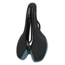 Selle 911 MTB - Ergonomique, respirante, noir/bleu