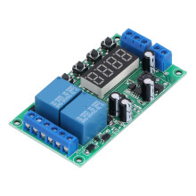 YF-7 2-Kanal Verzögerungsrelais-Modul 7–30VDC 5A Steuer-Timer-Schaltungen