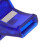 Fischietto da arbitro in plastica blu scuro, durevole 10