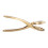 Casse-châtaignes à clip 18 cm x 5,5 cm 171 g or 9