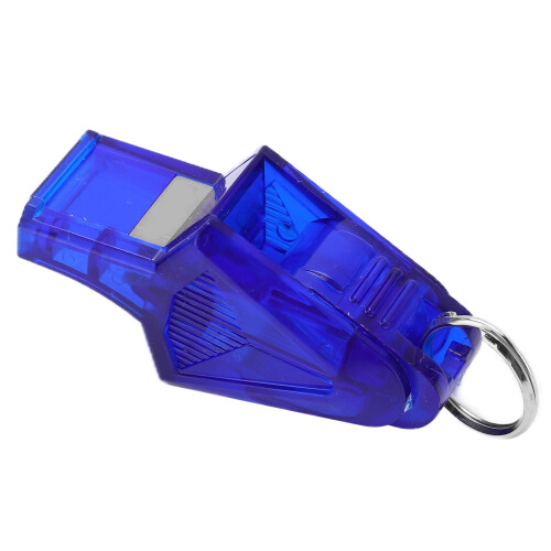 Fischietto da arbitro in plastica blu scuro, durevole