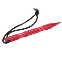 Aiguille de paracorde FID en alliage d'aluminium rouge pour cuir