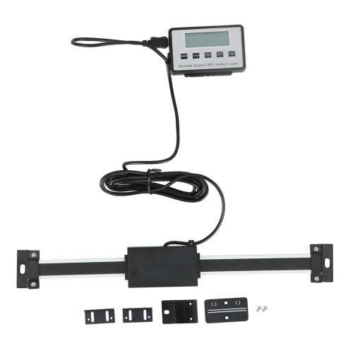 Digital Readout Linear Metric Imperial Linears Scale with Digital Display for Lathe0-200mm 1