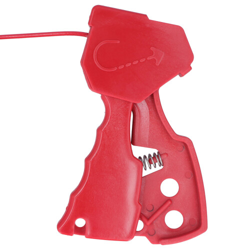 Cable Lockout High Temperature Resistance Corrosion Resistant Nylon Adjustable Safety Cable Lock 2