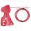 Cable Lockout High Temperature Resistance Corrosion Resistant Nylon Adjustable Safety Cable Lock 14