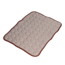 Brun L(70x55cm) Tapis de refroidissement respirant pour animal de compagnie