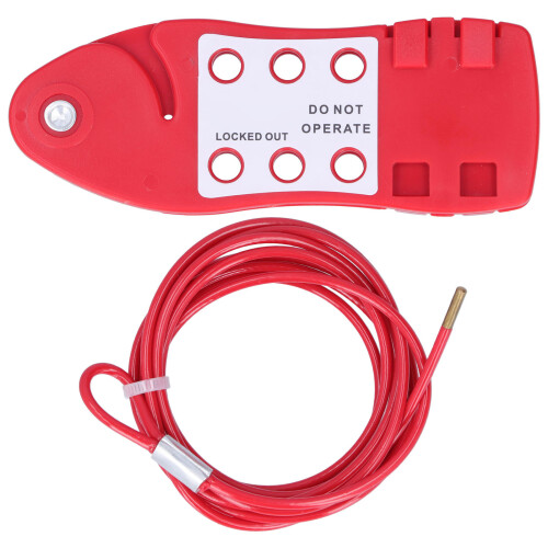Câble antivol en nylon durable, verrou portable, résistance à haute température, robuste 1