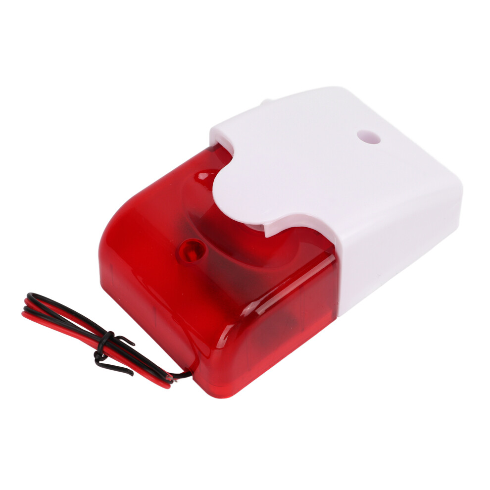 Sound Light Alarm Flash High Decibel Adjustable Impact Resistant Security Warning Device220v 9301322166087