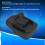 Adattatore batteria da 18 V per la serie BL, ABS+PC, nichel 10