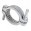 Collier de serrage 3-4cm 46-60mm acier au carbone argenté 13