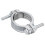 Collier de serrage 3-4cm 46-60mm acier au carbone argenté 16