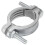 Collier de serrage 3-4cm 46-60mm acier au carbone argenté 8